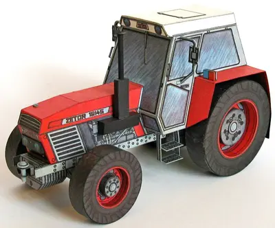 [ABC 1984-15] Zetor 161 45 Turbo-52纸模网 - 海量纸模型图纸下载