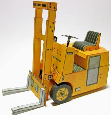 [ABC 1984-23] Balkancar Forklift-52纸模网 - 海量纸模型图纸下载