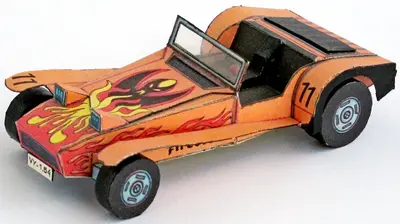 [ABC 1985-04] Lotus Super Seven Rallye ABC Eta-52纸模网 - 海量纸模型图纸下载