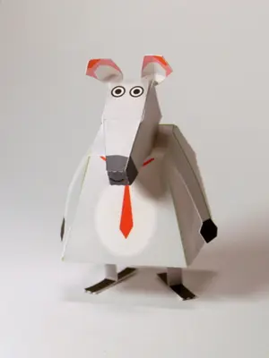 [ABC 1985-05] Office Rat-52纸模网 - 海量纸模型图纸下载