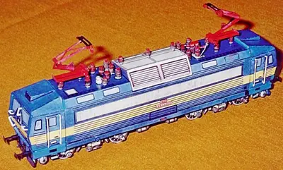 [ABC 1985-06] Twin-Current Locomotive Skoda 69E-52纸模网 - 海量纸模型图纸下载