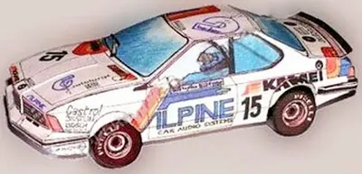 [ABC 1985-08] BMW 635 CSi-52纸模网 - 海量纸模型图纸下载