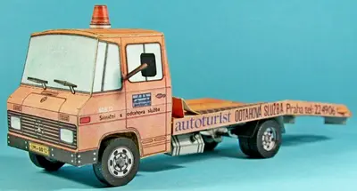 [ABC 1985-11] Mercedes 608D-52纸模网 - 海量纸模型图纸下载