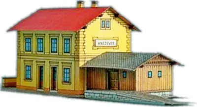 [ABC 1985-14] Model Railway Station-52纸模网 - 海量纸模型图纸下载