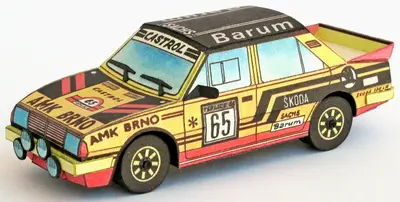 [ABC 1985-22] Skoda 130 LR-52纸模网 - 海量纸模型图纸下载