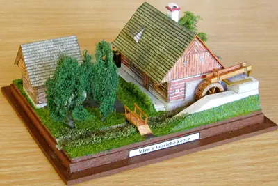 [ABC 1986-02] Mill from Vesely Kopec-52纸模网 - 海量纸模型图纸下载