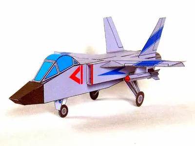 [ABC 1986-05] Jet Fighter重绘版-52纸模网 - 海量纸模型图纸下载
