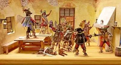 [ABC 1986-08] Three Musketeers-52纸模网 - 海量纸模型图纸下载