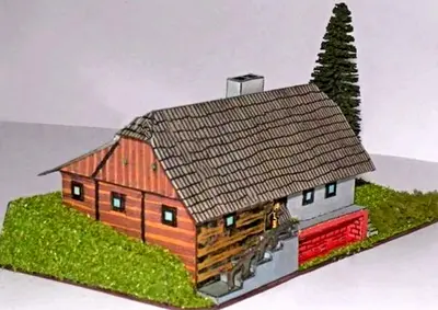 [ABC 1986-10] House in Trutnov-52纸模网 - 海量纸模型图纸下载