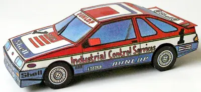 [ABC 1986-11] Ford Sierra XR4i-52纸模网 - 海量纸模型图纸下载