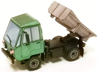 [ABC 1986-14] IFA Multicar 2510-52纸模网 - 海量纸模型图纸下载