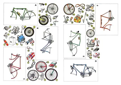 [ABC 1986-16] Folding Wheel-52纸模网 - 海量纸模型图纸下载