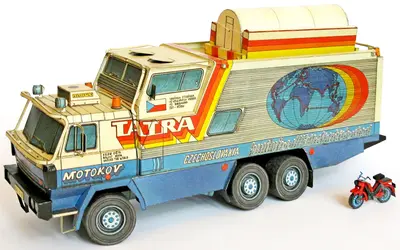 [ABC 1986-23] Tatra 815 GTC-52纸模网 - 海量纸模型图纸下载