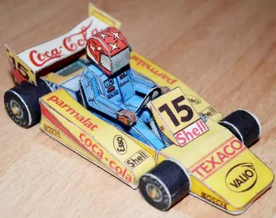 [ABC 1986-24] Bodied Go-Kart-52纸模网 - 海量纸模型图纸下载
