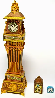 [ABC 1987-05] Room Clock-52纸模网 - 海量纸模型图纸下载