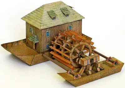[ABC 1987-09] Ship Mill-52纸模网 - 海量纸模型图纸下载