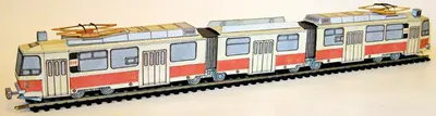 [ABC 1987-13] CKD Tatra KT8D5-52纸模网 - 海量纸模型图纸下载