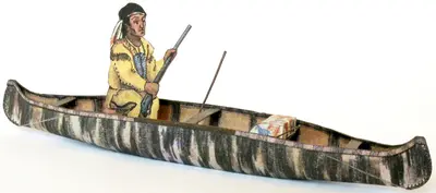 [ABC 1987-14] Algonquin Hunting Canoe-52纸模网 - 海量纸模型图纸下载