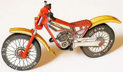 [ABC 1987-15] Jawa 250 Trial-52纸模网 - 海量纸模型图纸下载
