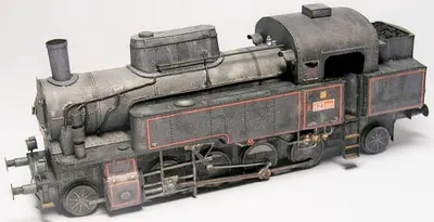 [ABC 1987-17] Steam Locomotive Class 423.0-52纸模网 - 海量纸模型图纸下载