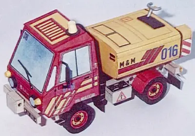 [ABC 1987-19] IFA Multicar 2547/22-52纸模网 - 海量纸模型图纸下载