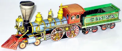 [ABC 1987-19] Locomotive Chicago-52纸模网 - 海量纸模型图纸下载