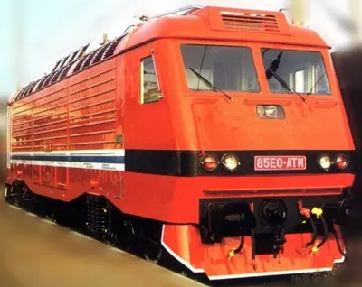[ABC 1987-21] Electric Locomotive Skoda 85E-52纸模网 - 海量纸模型图纸下载