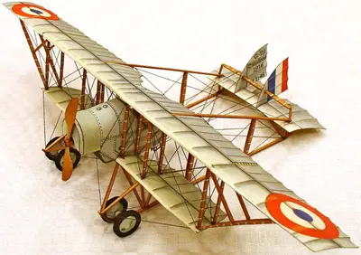 [ABC 1988-01] Caudron G III Aircraft-52纸模网 - 海量纸模型图纸下载