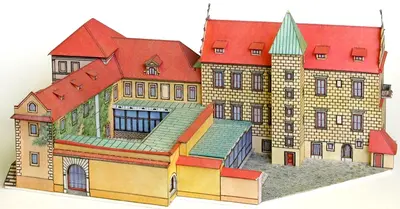 [ABC 1988-02-03] House of Czechoslovak Children at Prague Castle-52纸模网 - 海量纸模型图纸下载