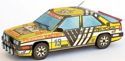 [ABC 1988-09] Renault R11 Turbo-52纸模网 - 海量纸模型图纸下载