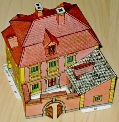 [ABC 1988-10] House No. 2 MPR1-52纸模网 - 海量纸模型图纸下载