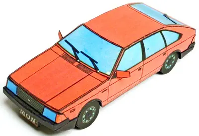 [ABC 1988-13] Moskvitch 21412-52纸模网 - 海量纸模型图纸下载