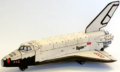[ABC 1988-15] Buran Spaceplane-52纸模网 - 海量纸模型图纸下载