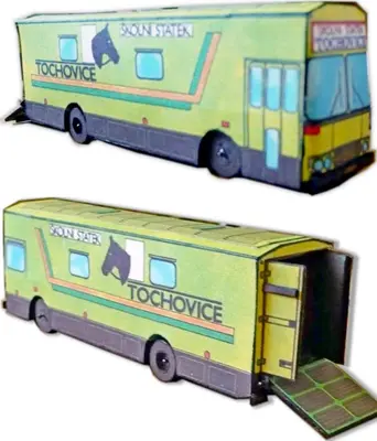 [ABC 1988-15] Karosa S11 Horse Transporter-52纸模网 - 海量纸模型图纸下载