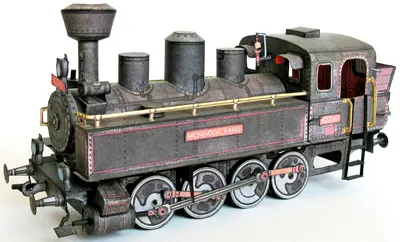 [ABC 1988-18] Locomotive Archduke Charles-52纸模网 - 海量纸模型图纸下载