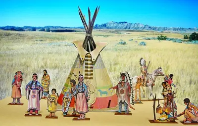 [ABC 1988-23] Indian Camp-52纸模网 - 海量纸模型图纸下载