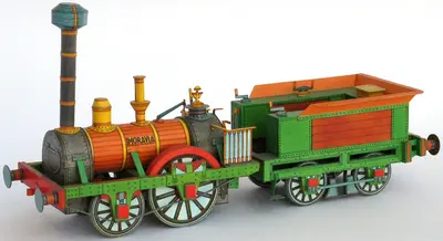 [ABC 1988-24] Locomotive Moravia-52纸模网 - 海量纸模型图纸下载