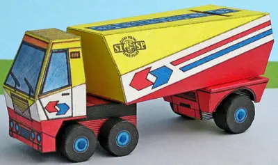 [ABC 1989-01] SP Truck-52纸模网 - 海量纸模型图纸下载
