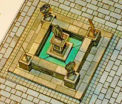 [ABC 1989-02] Town Hall and Fountain MPR.1-52纸模网 - 海量纸模型图纸下载