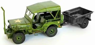 [ABC 1989-09-10] US Jeep Willys MB-52纸模网 - 海量纸模型图纸下载