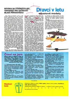 [ABC 1989-14] Birds of Prey in Flight - Kestrel, Goshawk-52纸模网 - 海量纸模型图纸下载