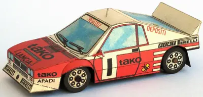 [ABC 1989-14] Lancia 037 Rallye-52纸模网 - 海量纸模型图纸下载