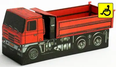 [ABC 1989-16] Tatra 813 S3-52纸模网 - 海量纸模型图纸下载