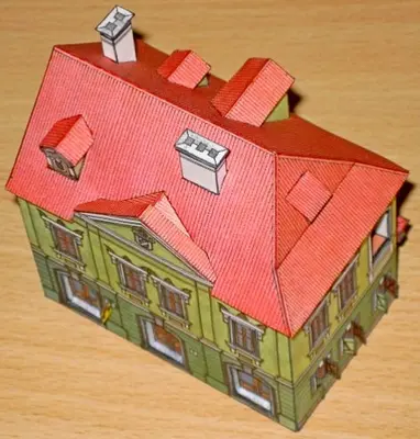 [ABC 1989-22] Houses No. 8 and 12 MPR.1-52纸模网 - 海量纸模型图纸下载