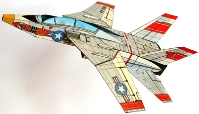 [ABC 1989-24] Grumman F-14 Tomcat-52纸模网 - 海量纸模型图纸下载