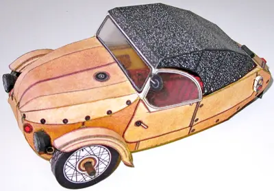 [ABC 1989-24] Velorex 350 cc Three-Wheeler-52纸模网 - 海量纸模型图纸下载