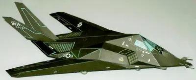 [ABC 1990-01] F-117A-52纸模网 - 海量纸模型图纸下载