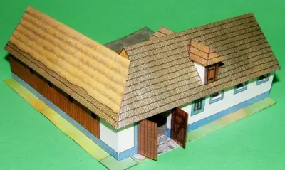 [ABC 1990-02-03] French Manor House-52纸模网 - 海量纸模型图纸下载