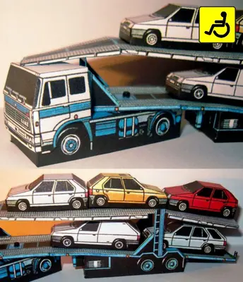 [ABC 1990-11] Liaz 100.581-52纸模网 - 海量纸模型图纸下载