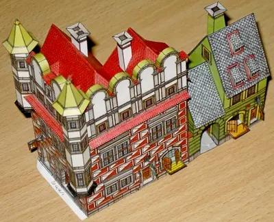 [ABC 1990-16] Houses No. 15 and 17 MPR.1-52纸模网 - 海量纸模型图纸下载